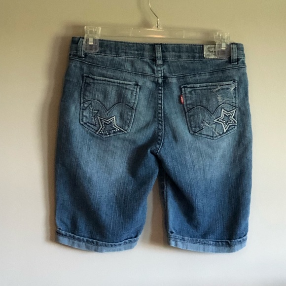 Levi’s Girls Sz 14 Jean Shorts - Picture 2 of 10